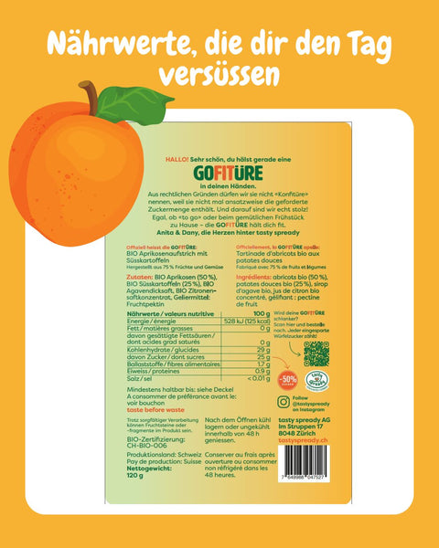 Fruchtaufstrich BIO Aprikose