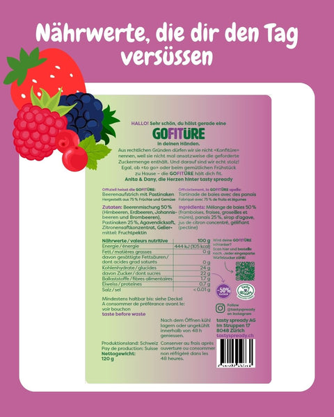 Fruchtaufstrich Beeren-Mix