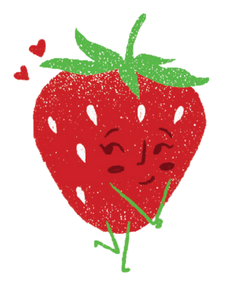 Erdbeere Fruchtaufstrich Maskottchen tastyspready