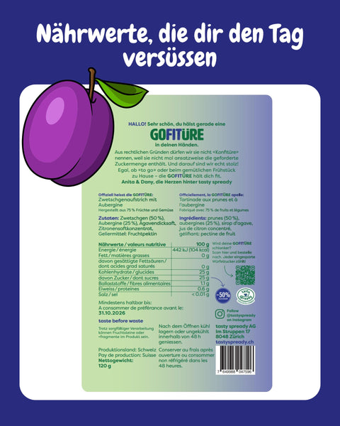 Fruchtaufstrich Zwetschge